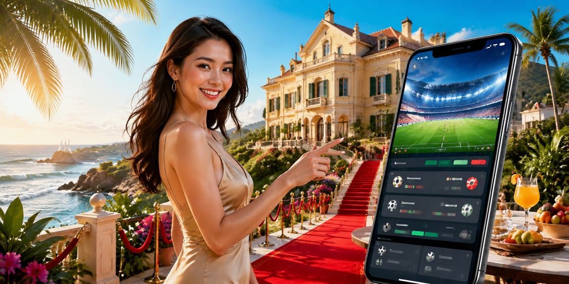 Hình ảnh trải nghiệm cá cược và casino trực tuyến tại Việt Nam trên ứng dụng vtv4